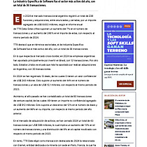 Argentina: fusiones y adquisiciones crecieron 7% en 2024